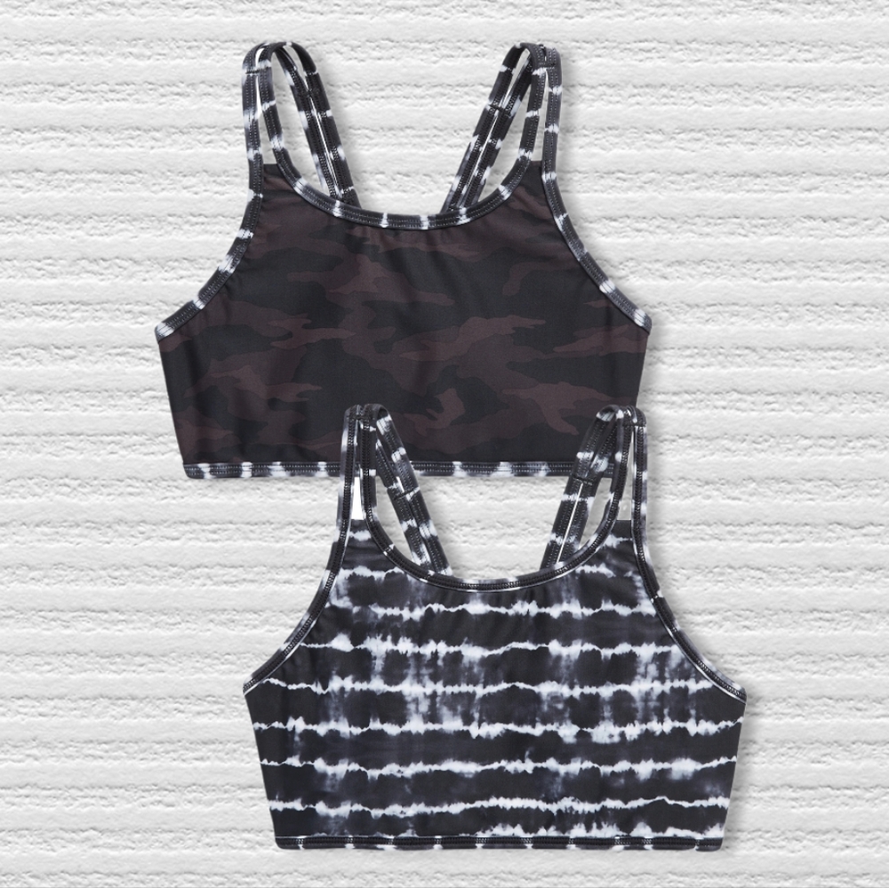 Athleta Girl swimsuite M8-10 reversible